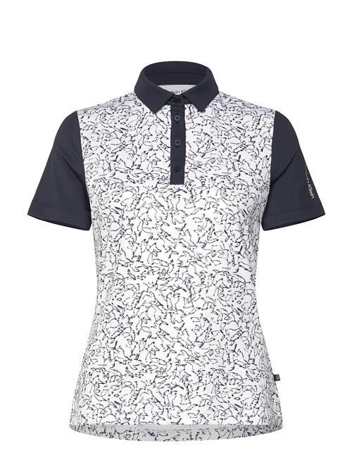 Harmony Printed S/S Shirt Calvin Klein Golf White