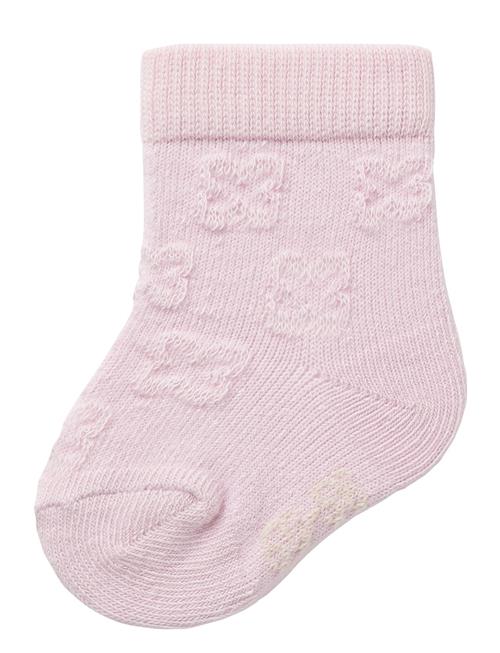 Nbfbobba Sock Name It Pink