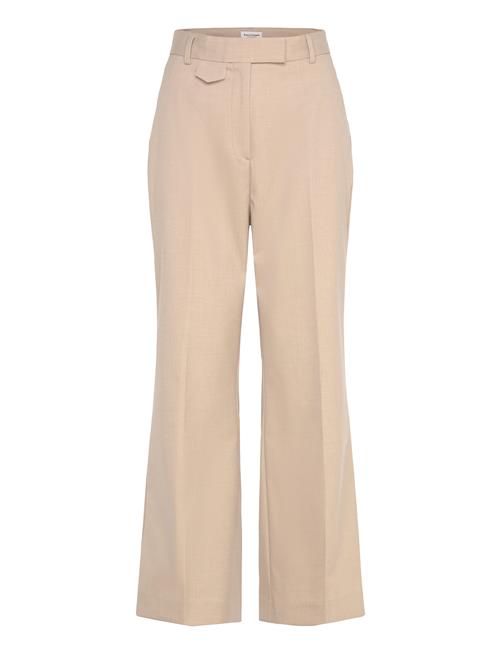 Bs Cassandra Pants Bruun & Stengade Beige