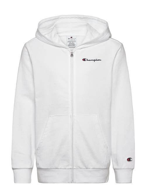 Full Zip Hoodie Sweatshirt Champion White