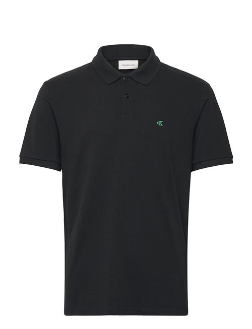 Ss Casual Pique Classic Polo Calvin Klein Jeans Black