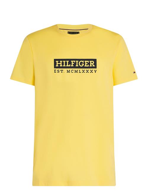 Colour To Colour Graphic Tee Tommy Hilfiger Yellow