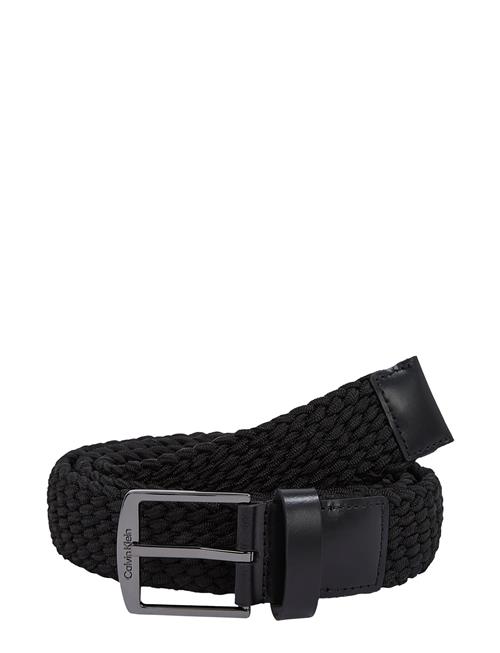 Ck Casual Elastic Braided 35Mm Calvin Klein Black