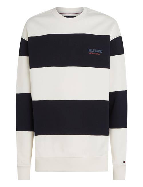 Monotype Stripe Sweatshirt Tommy Hilfiger Navy