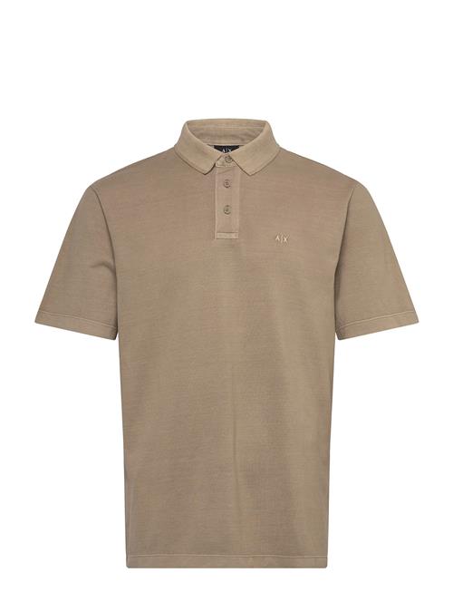 Polo Shirt Armani Exchange Brown