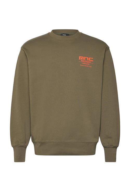 Compact Cotton Mnc Crew Mads Nørgaard Khaki