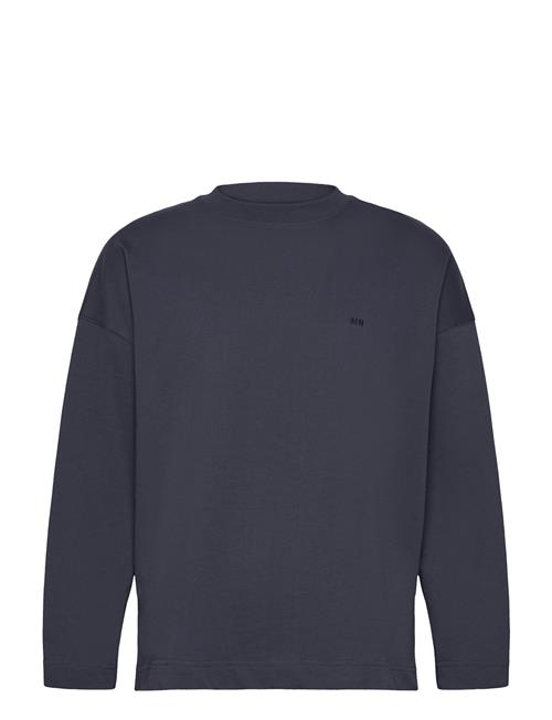 Light Terry Aksel Sweat Mads Nørgaard Navy