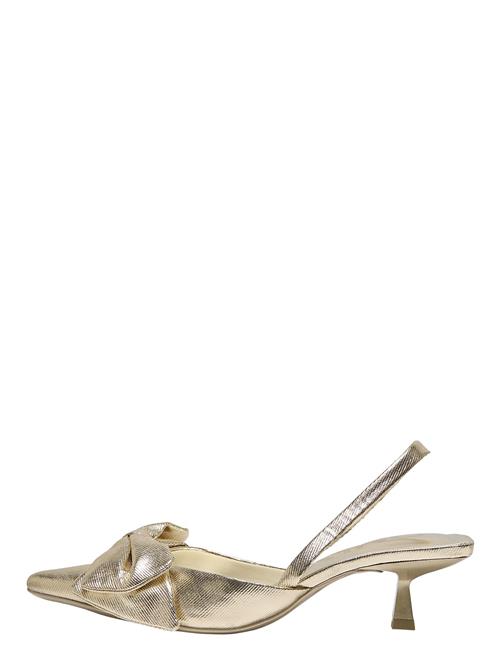 Onlcoco-6 Pu Bow Slingback Pump ONLY Gold