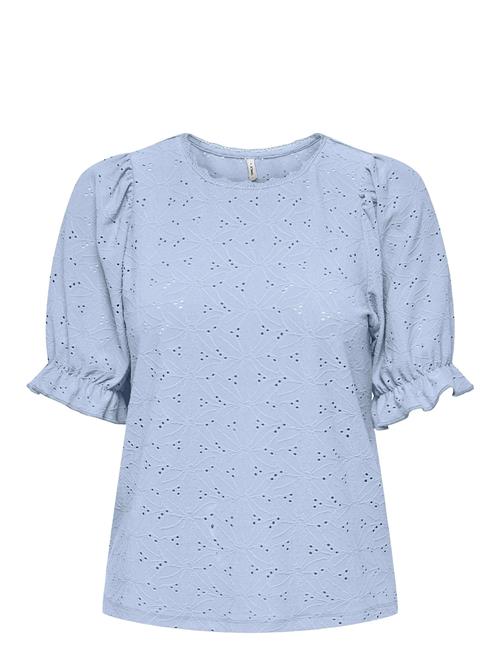 Onlnew Smilla Life S/S Puff Top Jrs ONLY Blue