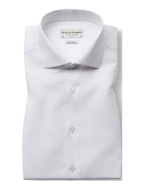 Bs Lajovich Slim Fit Shirt Bruun & Stengade White