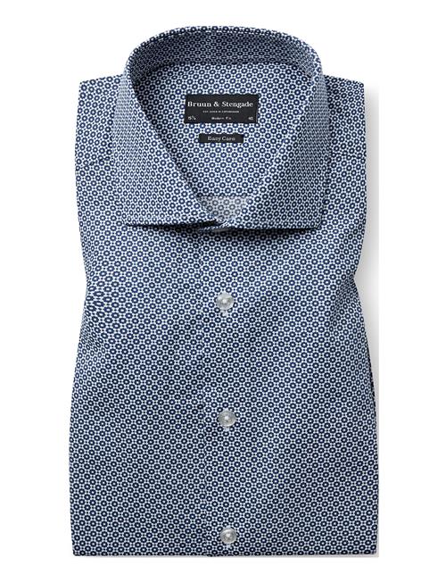 Bs Fils Modern Fit Shirt Bruun & Stengade Blue