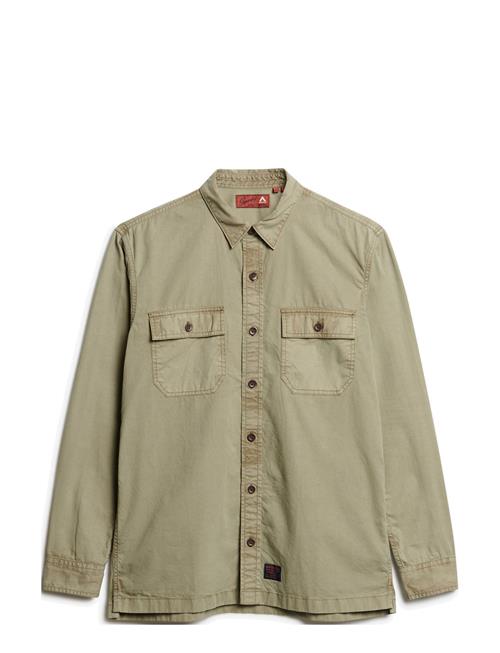 Military Ls Shirt Superdry Khaki