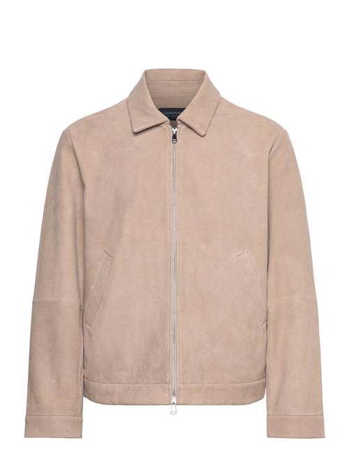 Dusty Suede Jacket Lexington Clothing Beige