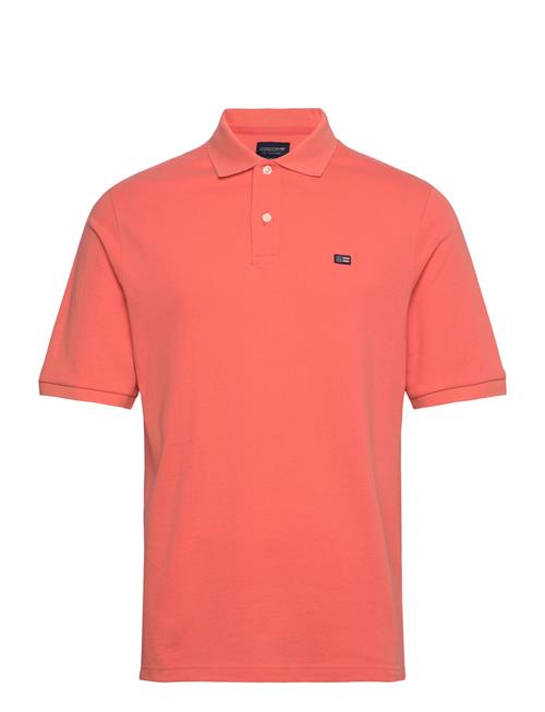 Pique Polo Shirt Lexington Clothing Orange