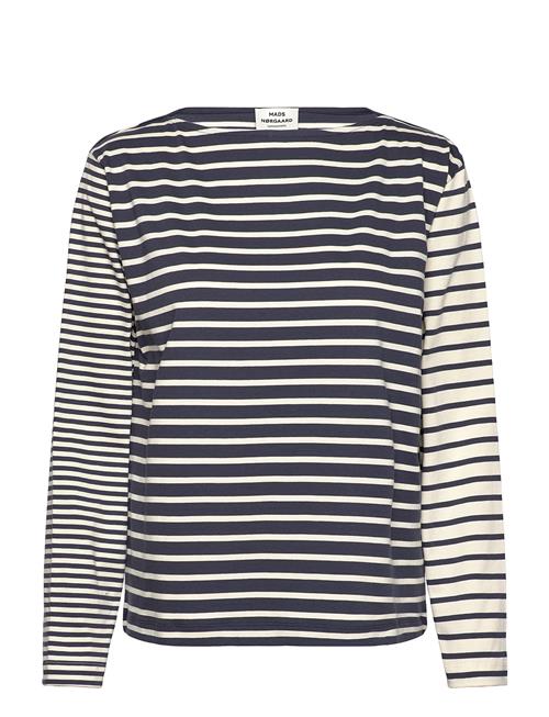 Soft Single Silke Tee Ls Mads Nørgaard Navy