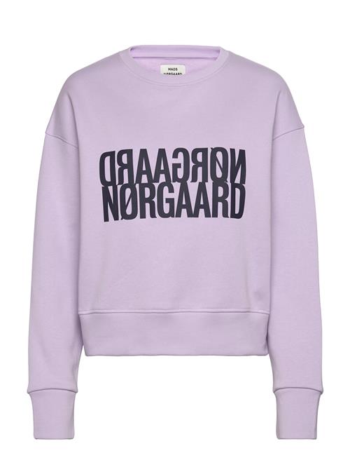 Organic Sweat Tilvina Sweatshirt Mads Nørgaard Purple