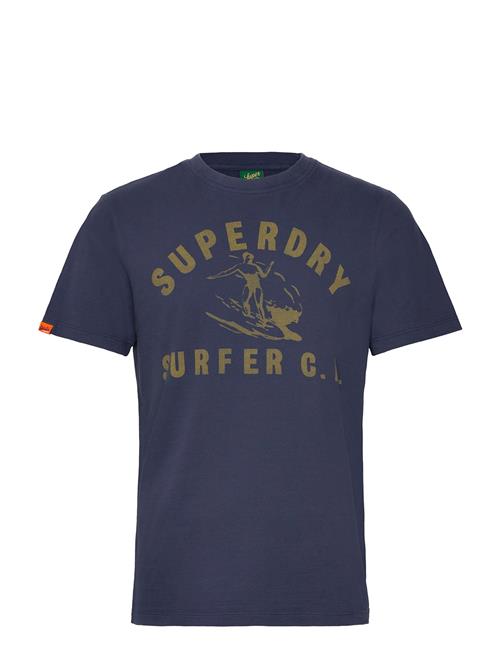 Lo-Fi Outdoor Relaxed Tee Superdry Navy