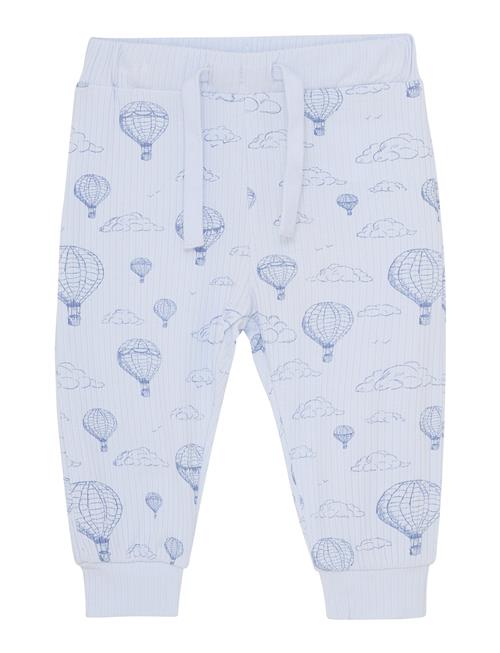 Pants Rib Aop En Fant Blue