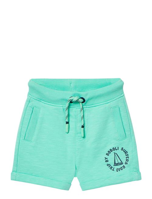 Fleece Bermuda Shorts Boboli Green