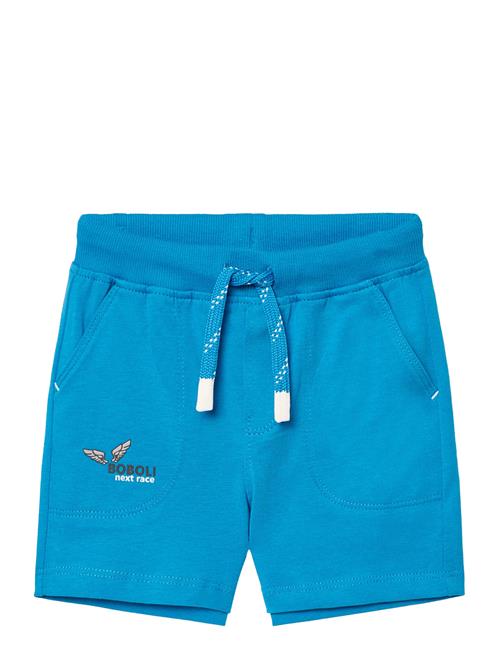 Knit Bermuda Shorts Basic Boboli Blue