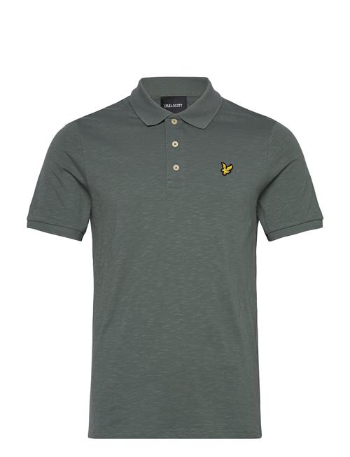 Slub Polo Shirt Lyle & Scott Green