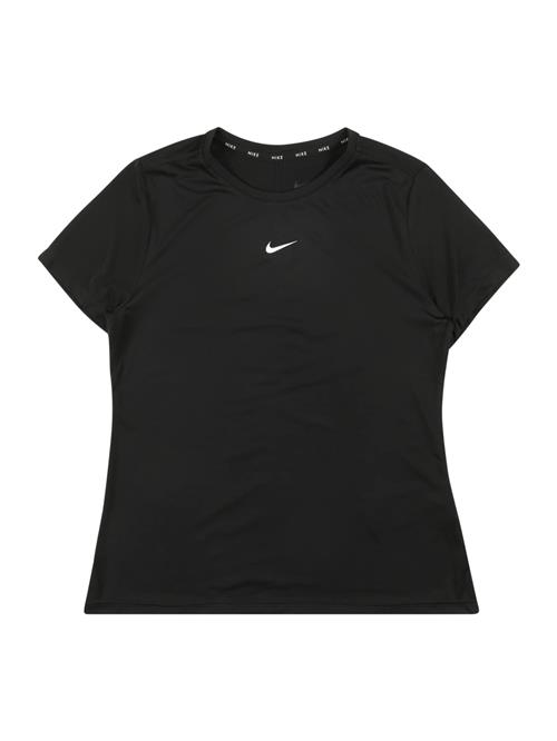 NIKE Funktionsskjorte  sort / hvid