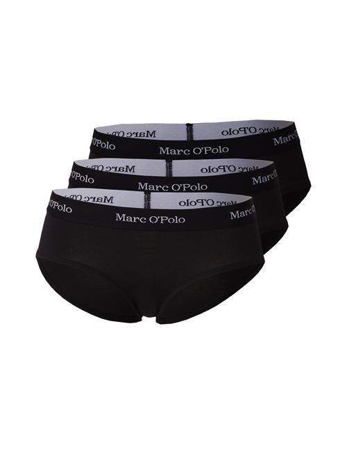 Marc O'Polo Panty 'Essentials'  sort / hvid