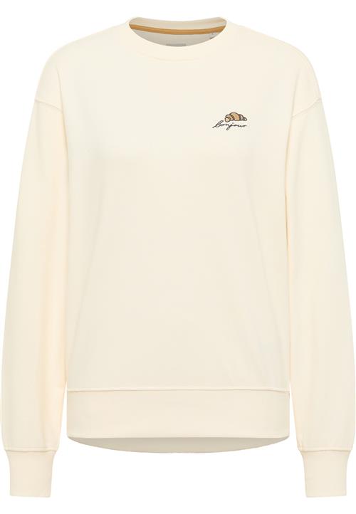 MUSTANG Sweatshirt 'ABERDEEN'  karamel / antracit / uldhvid