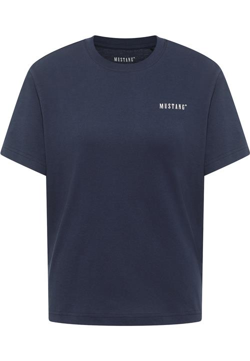 MUSTANG Shirts 'FLORIS'  navy / hvid