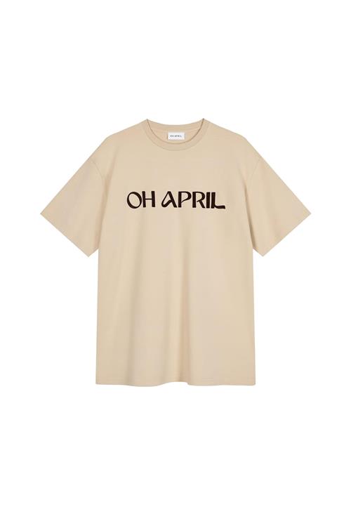 OH APRIL Shirts  beige / mørkebrun