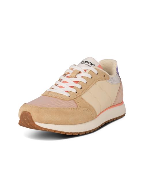 WODEN Sneaker low 'Ronja'  beige / sand / lilla / lyserød