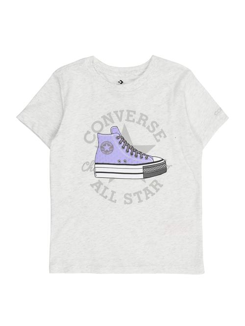 Se CONVERSE Bluser & t-shirts  grå / lysegrå / lavendel / sort ved About You