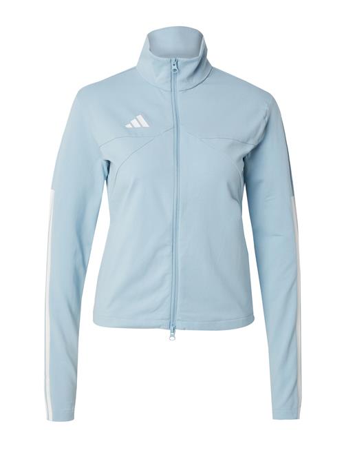 ADIDAS SPORTSWEAR Sportssweatjakke 'TIRO'  lyseblå / hvid