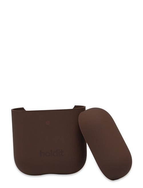 Silic Case Airpods 1&2 Holdit Brown