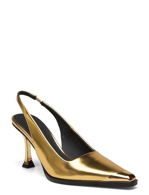 Eiffel, 1963 Metal Cap Sling Back STINE GOYA Gold