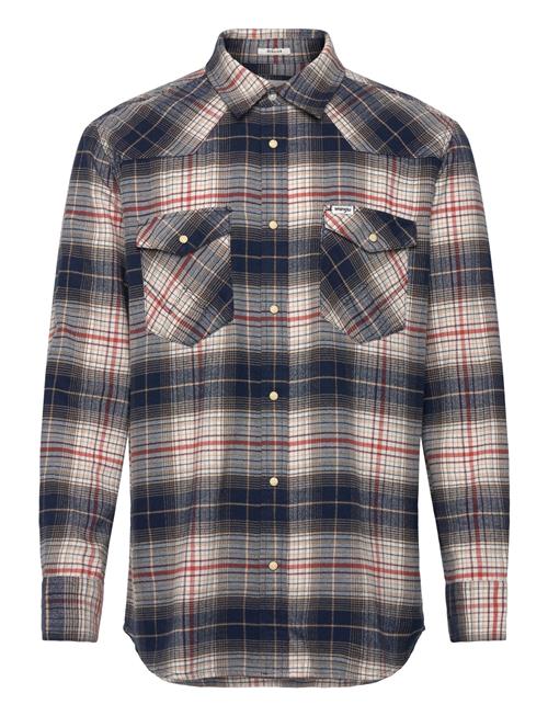 Western Shirt Wrangler Navy