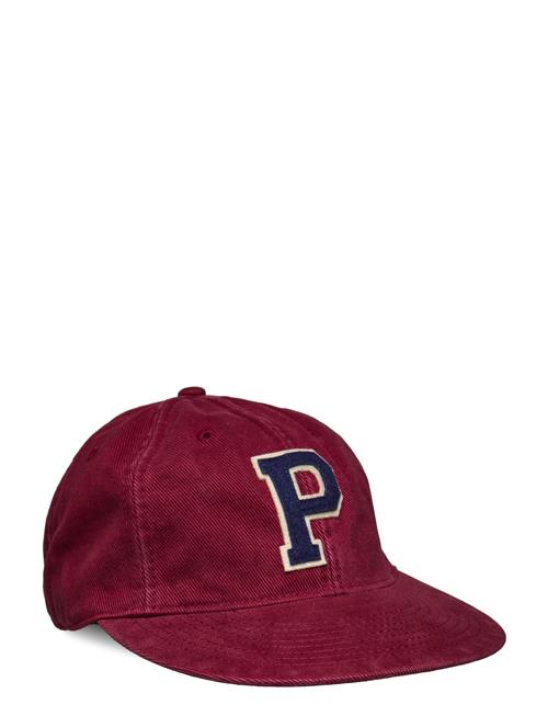 Cotton Twill Ball Cap Polo Ralph Lauren Burgundy