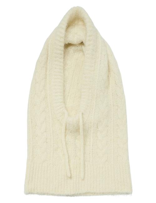 Objmilu Cable Knit Balaclava Rep Object Cream