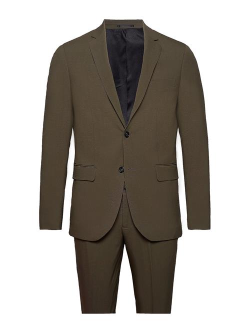 Plain Mens Suit - Normal Lenght Lindbergh Green