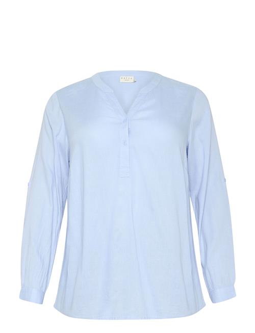 Kcmille Blouse Kaffe Curve Blue