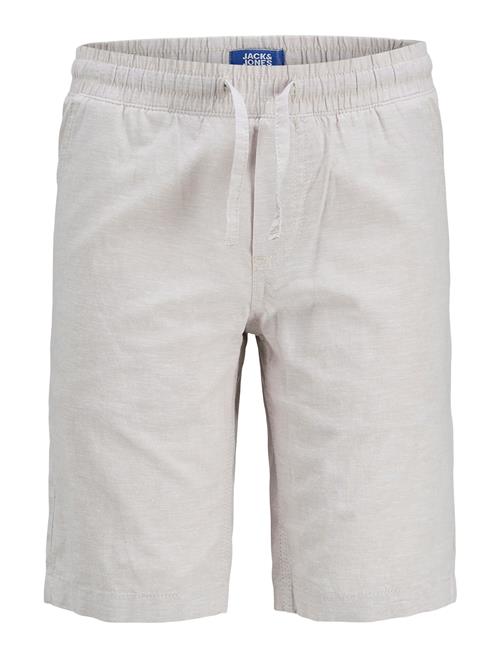 Jack & Jones Jpstjaiden Jjsummer Linen Blend Sh Jnr Jack & J S Cream