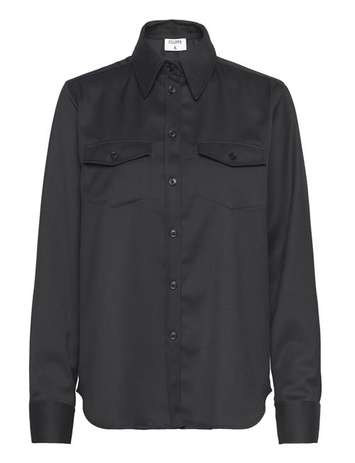 Twill Shirt Filippa K Black