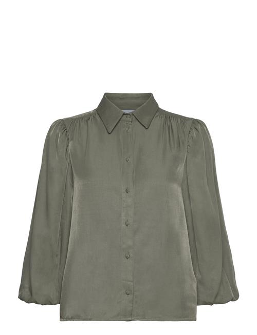 Mssherina 3/4 Sleeve Shirt Minus Khaki