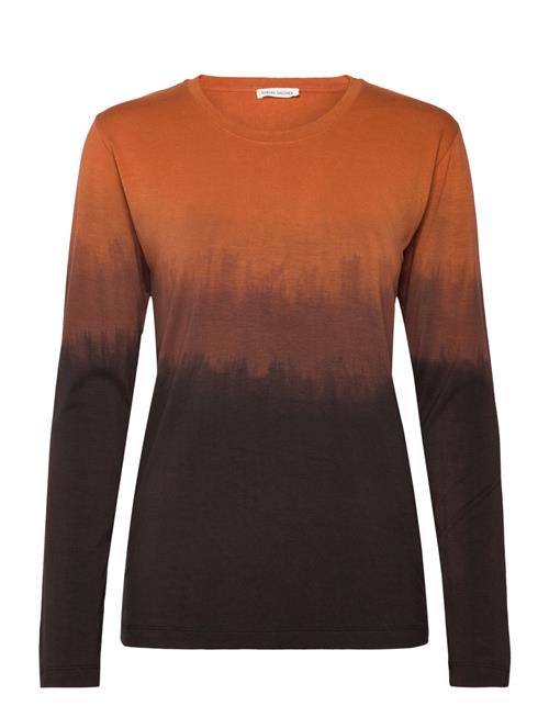 Rabens Saloner Flow Long Sleeve Short T-Shirt - Xe Rabens Sal R Orange