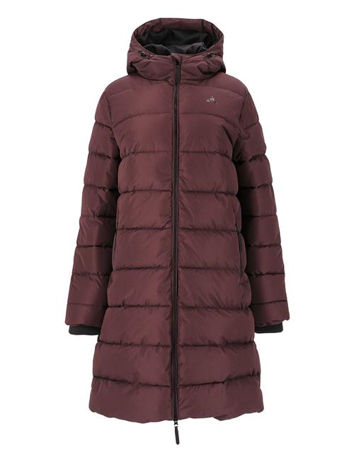 Amaret W Long Puffer Jacket Whistler Purple