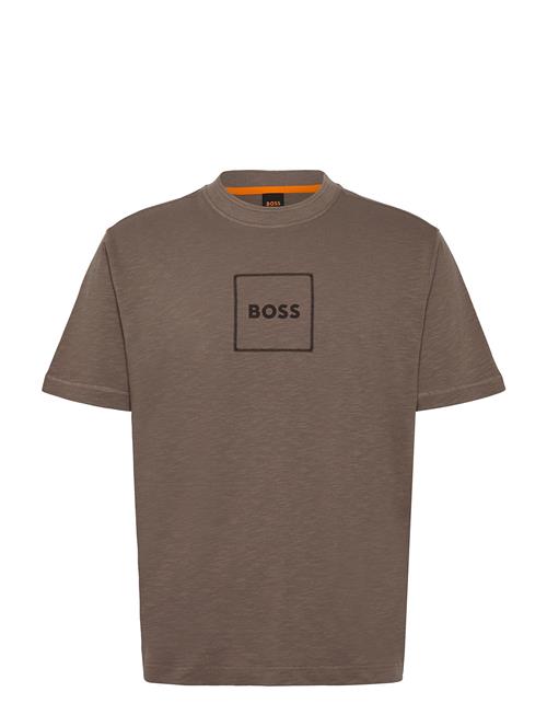 Te_Linenlogo BOSS Brown