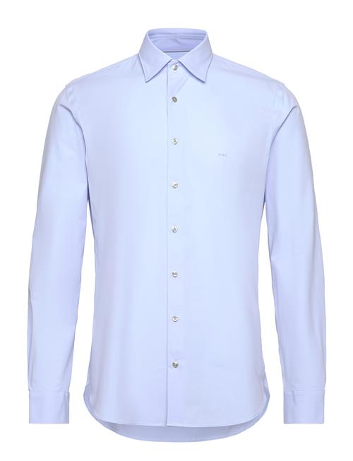 Performance Stretch Slim Shirt Michael Kors Blue