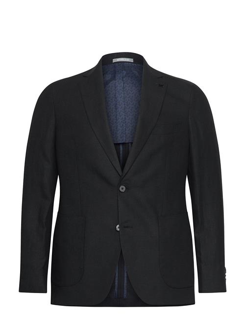 Pure Linen Blazer Michael Kors Black