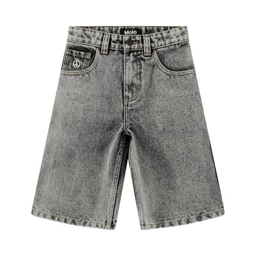 Molo Alpha Woven Shorts Grey Stonewash | Grå | 134 cm