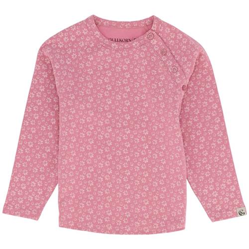 Gullkorn Design Villvette Langærmet T-shirt Blush Pink | Lyserød | 92 cm